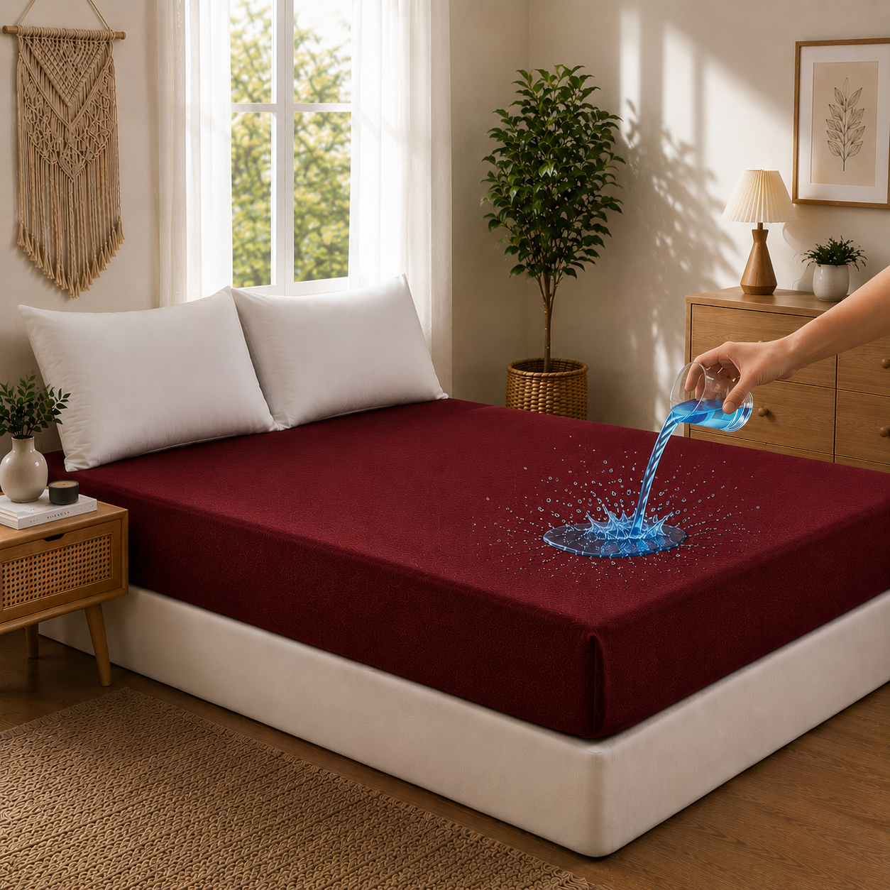 🛏️ Keep Your Mattress Fresh, (Red)Clean & Protected!