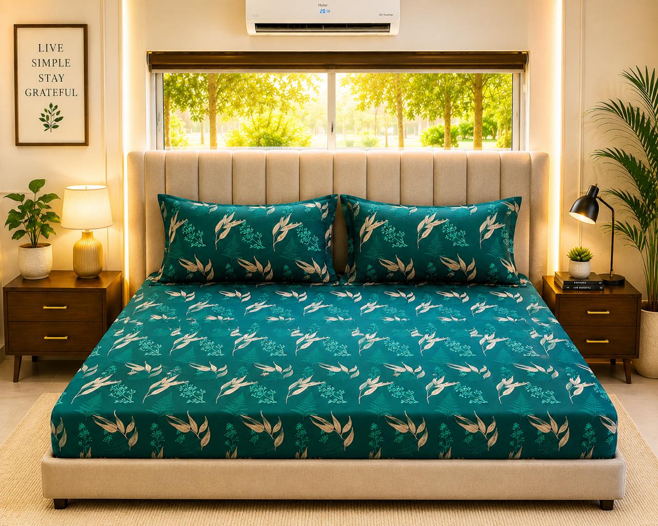 Premium Fitted Bedsheet – Soft, Smooth &amp; Perfect Fit