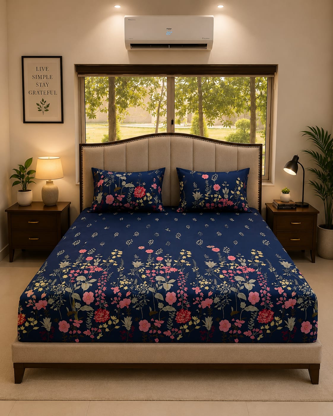🛏️ Premium Fitted Bedsheet – Soft &amp; Perfect Fit for Every Mattress