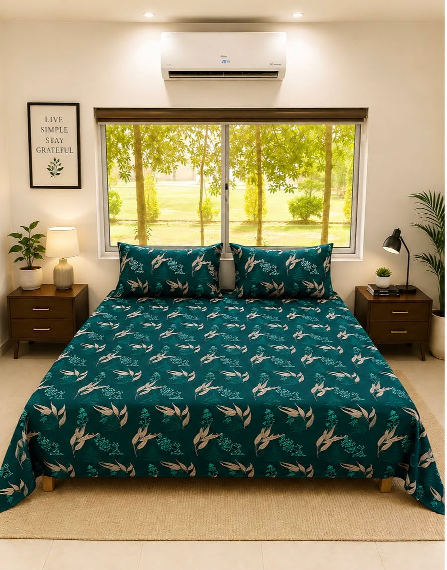 3 Piece Flat Bedsheets