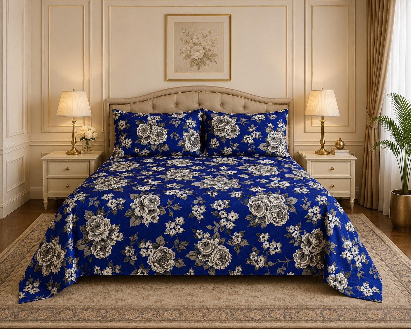 3 Piece Flat Bedsheets