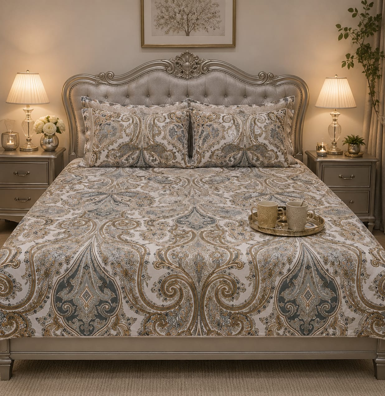 3 Piece Flat Bedsheets