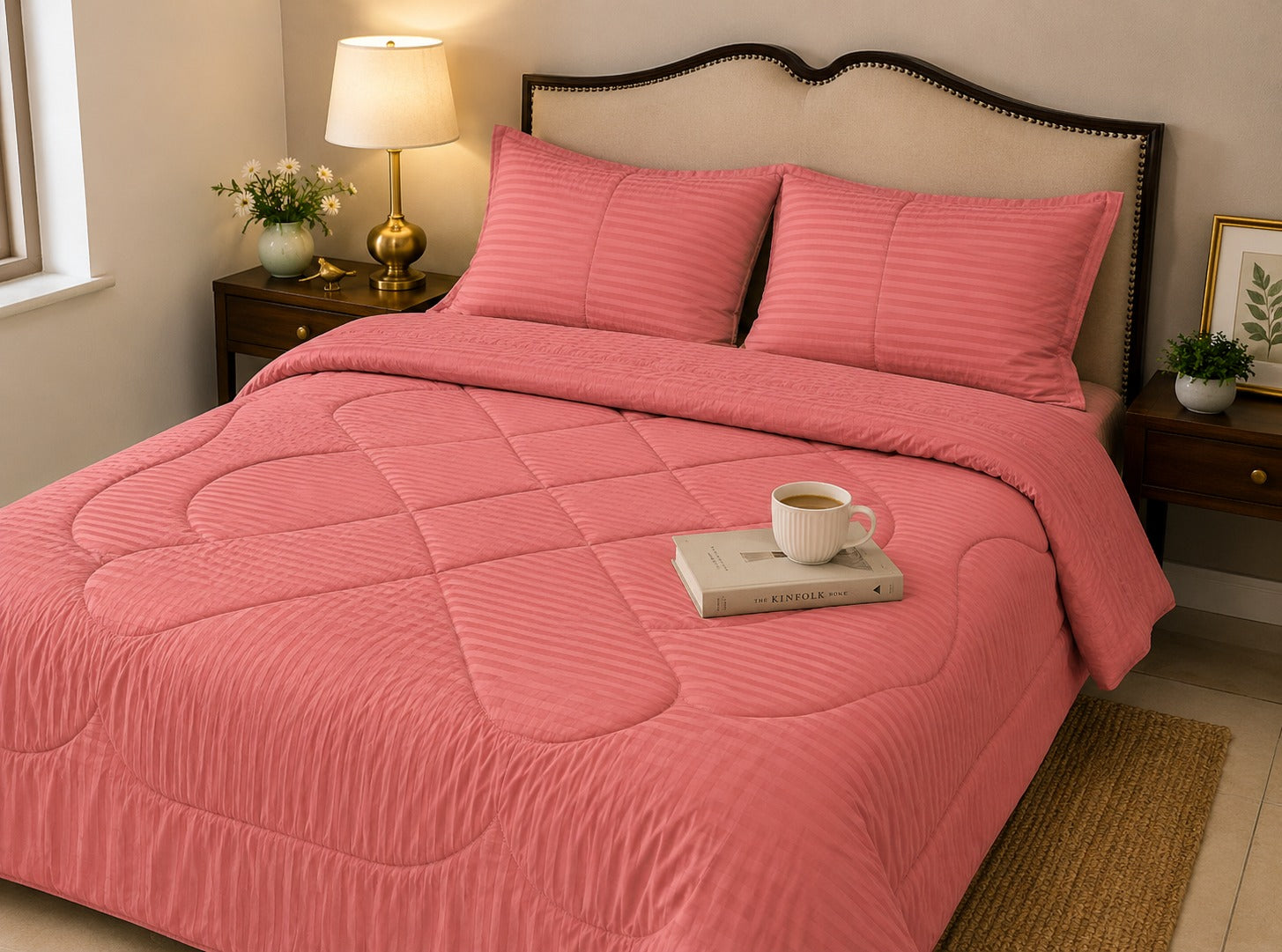 Premium Strip  Comforters