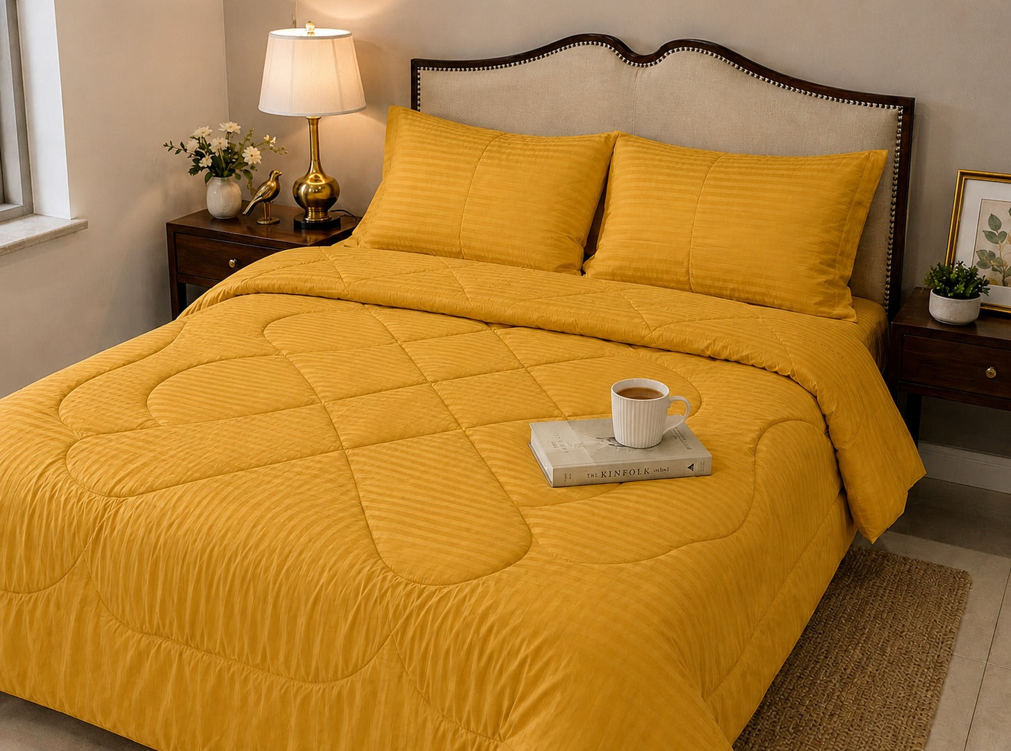Premium Strip  Comforters