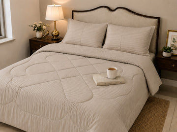 Premium Strip  Comforters